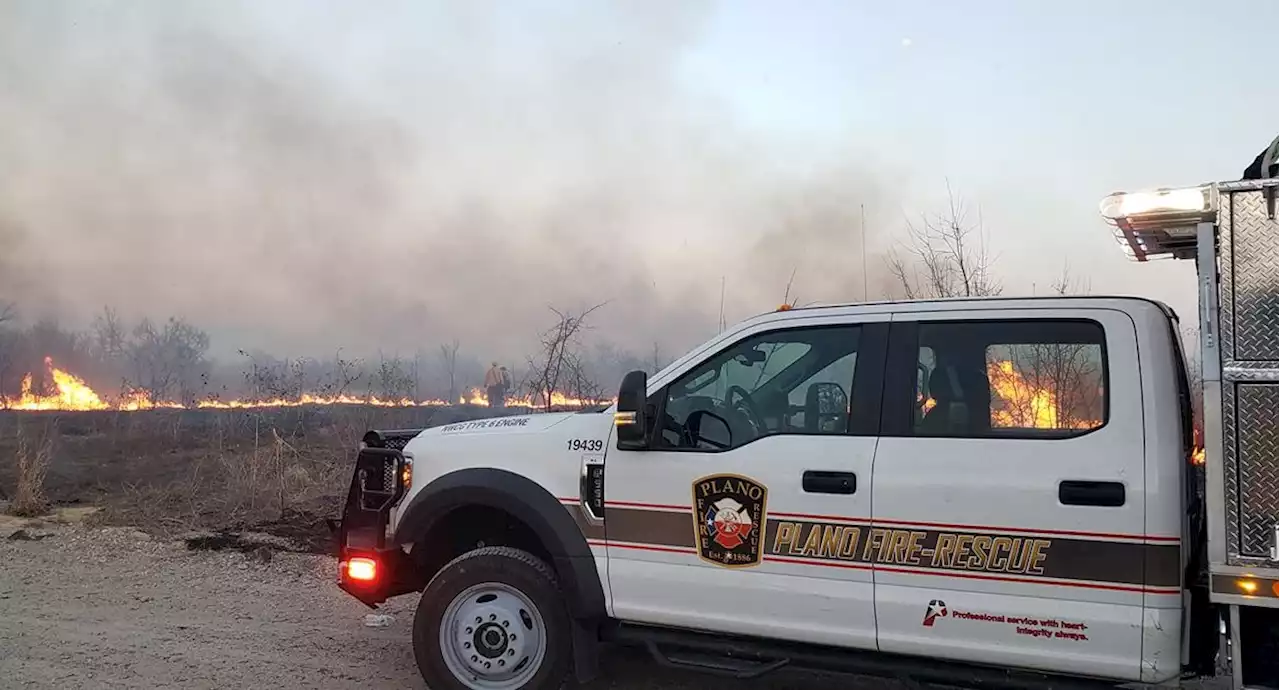 As heat relents in Dallas-Fort Worth, wildfire continues to burn in Palo Pinto County