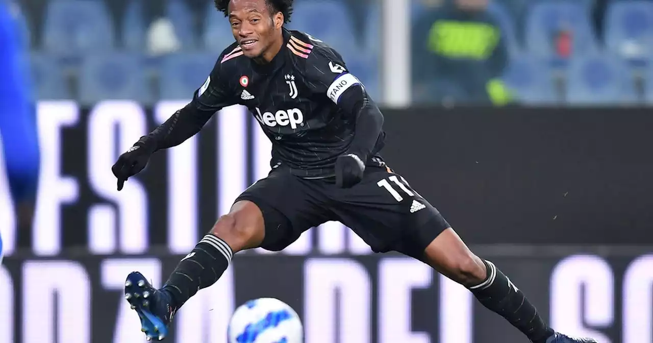 Después de ocho años, Cuadrado se despidió de la Juventus