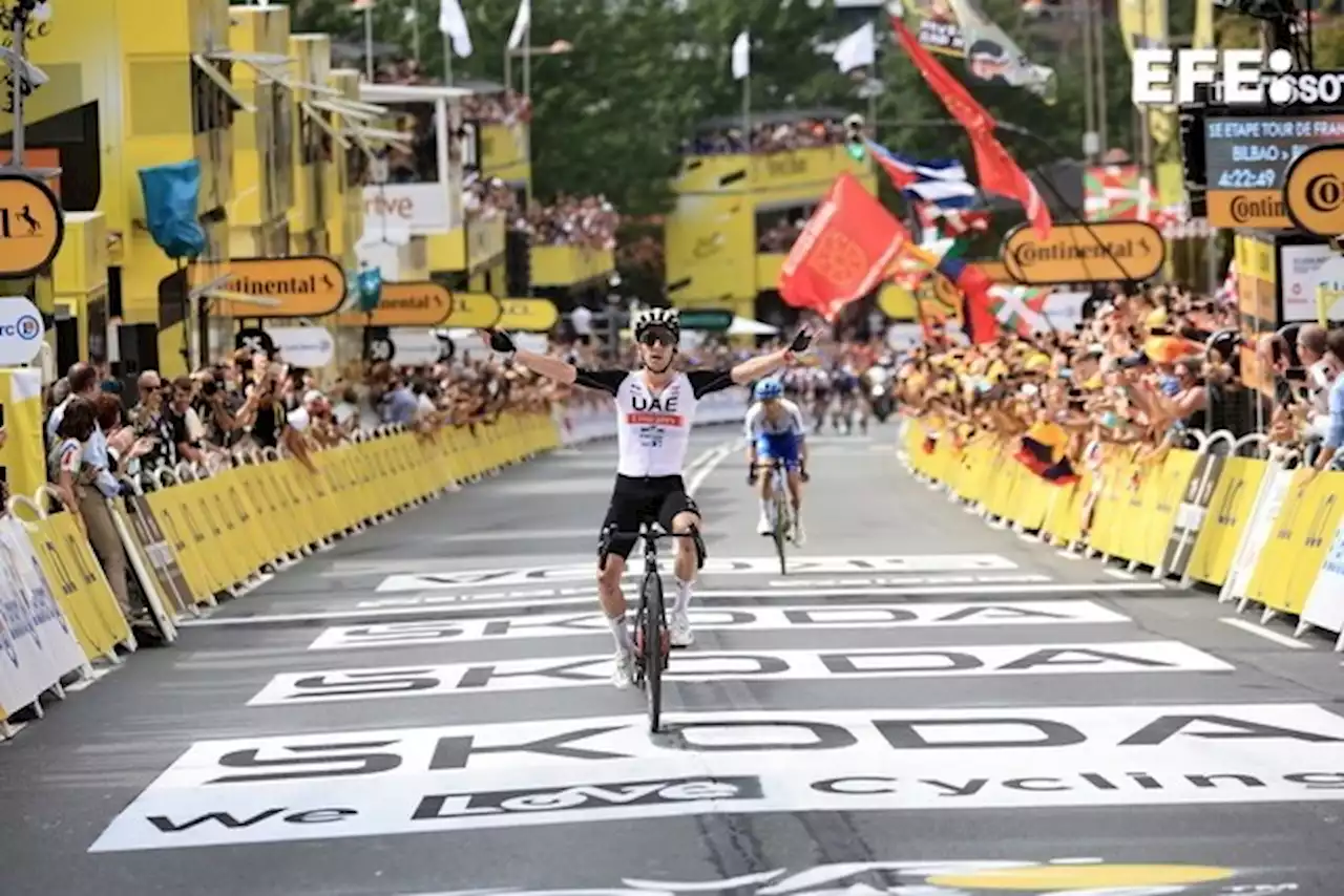 Salida del Tour de Francia: Yates lidera y Enric Mas abandona