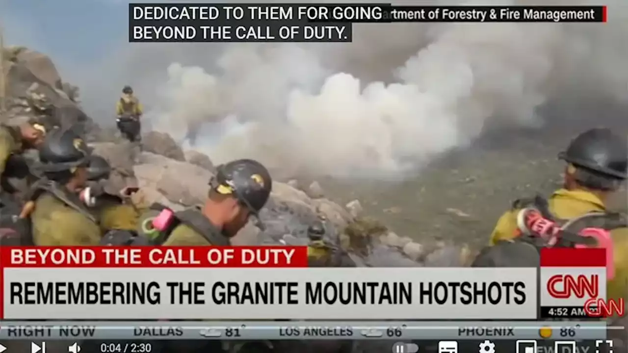 USA: Vor 10 Jahren, 30. Juni 2013 → 19 Granite Mountain Hotshots kommen beim Yarnell Hill Fire in Arizona ums Leben