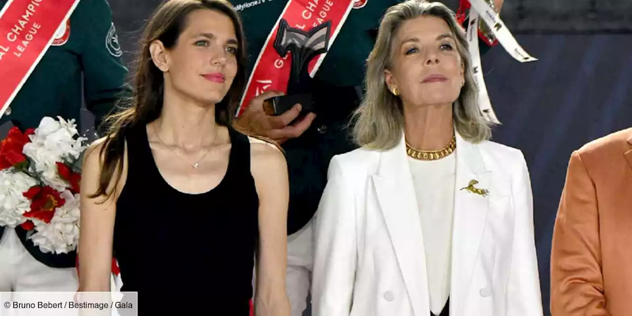 Charlotte Casiraghi rayonnante : instant de complicité avec sa mère Caroline - Gala