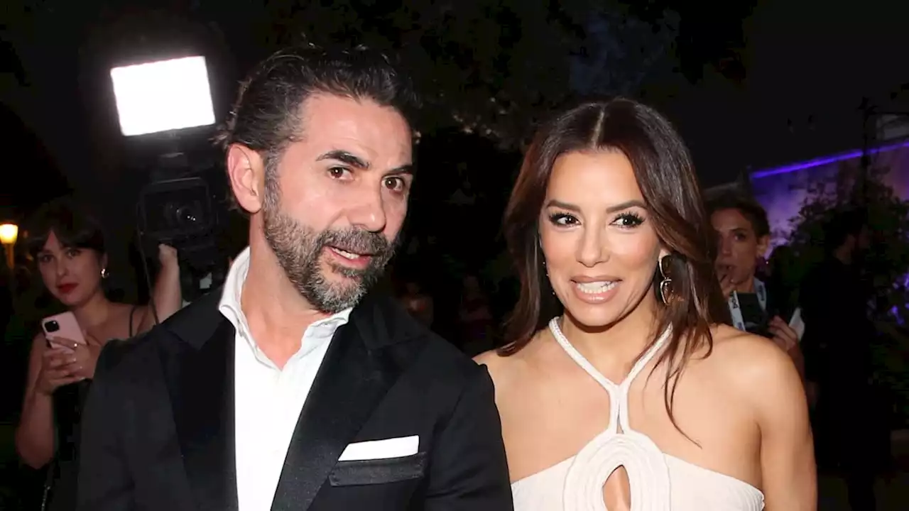 Eva Longoria stuns in cut-out bodycon dress for rare appearance with multi-millionaire husband