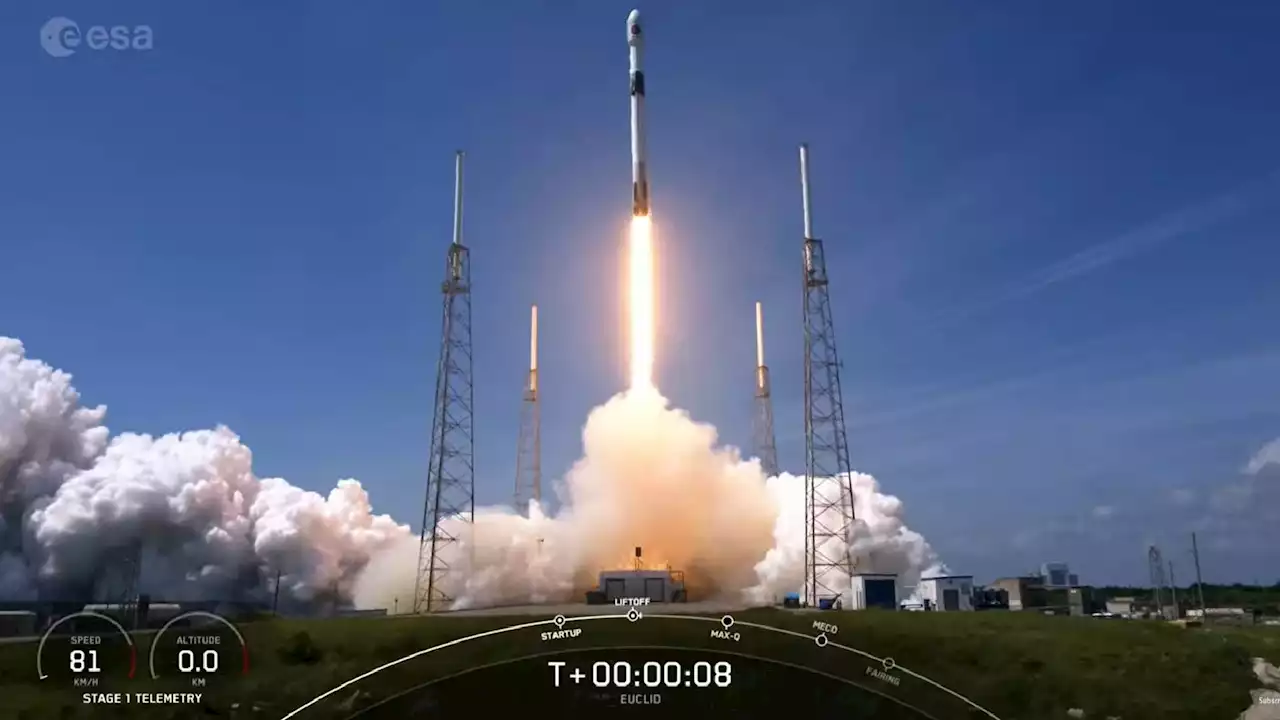 Euclid successfully launched into space by Falcon 9 rocket