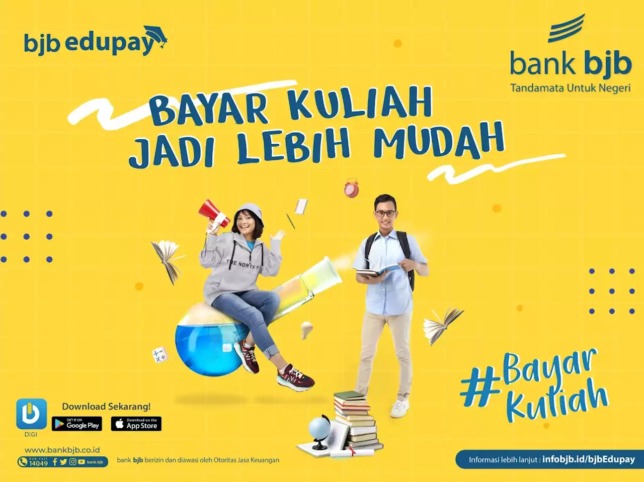 Bayar Kuliah Lebih Praktis Pakai Bjb Edupay