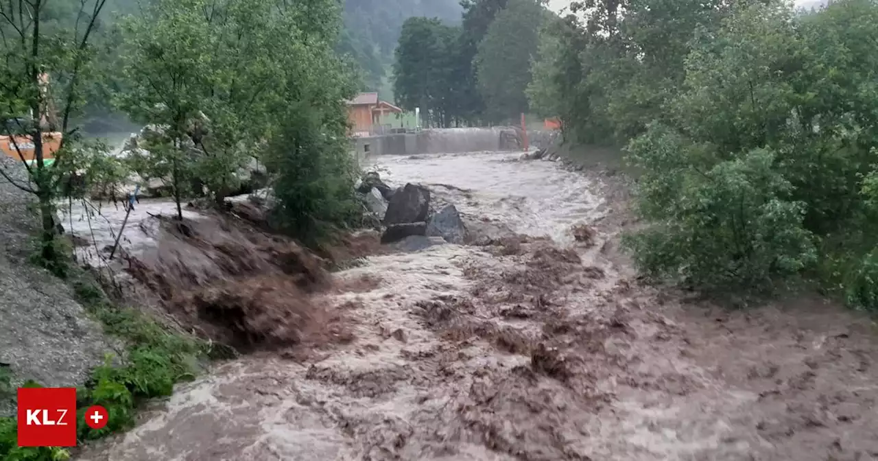 Unwetter in Schöder, Bretstein, Pusterwald: Hangrutschungen, überflutete Keller und weggerissene Brücken