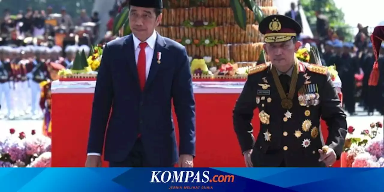 HUT Ke-77 Bhayangkara, Jokowi: Dirgahayu Kepolisian RI