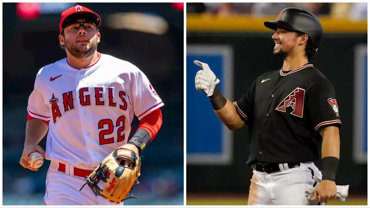 Brothers David, Dominic Fletcher meet for first time in MLB as Angels face Diamondbacks