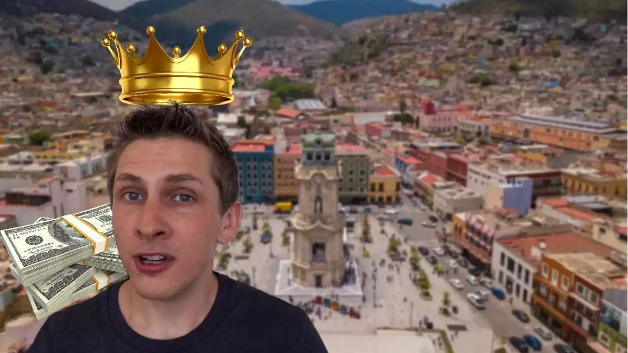 Youtuber estadounidense vive como rey en Pachuca con 1,000 dólares al mes