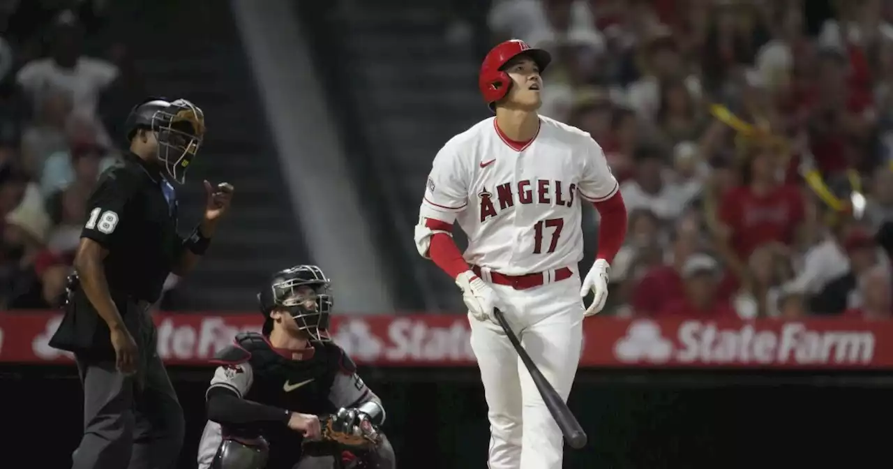 Watch: Shohei Ohtani smashes 493-foot homer, shatters record during Angels loss