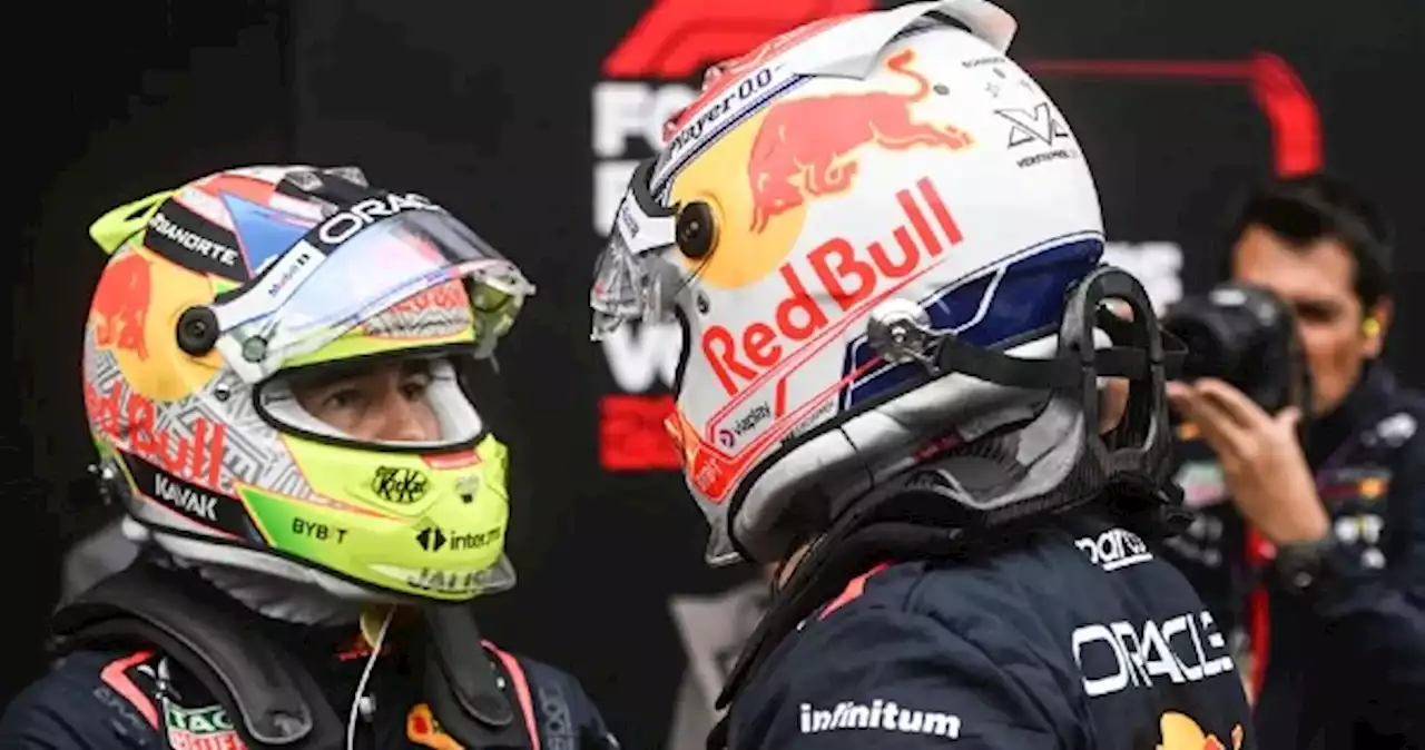 Checo Pérez y Verstappen tuvieron BRUTAL PELEA en la carrera sprint