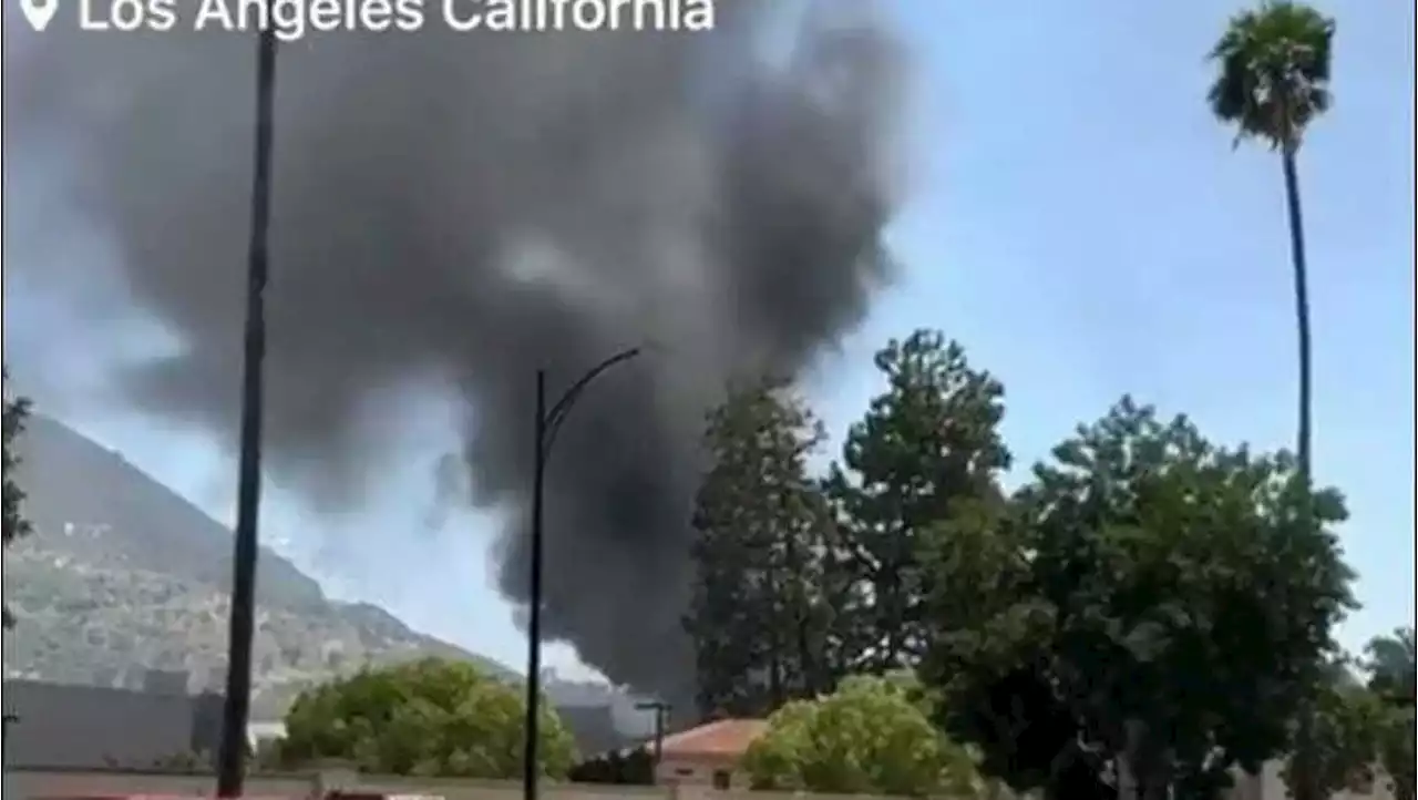 Incendio en-estudio de Warner Bros-en California-hoy