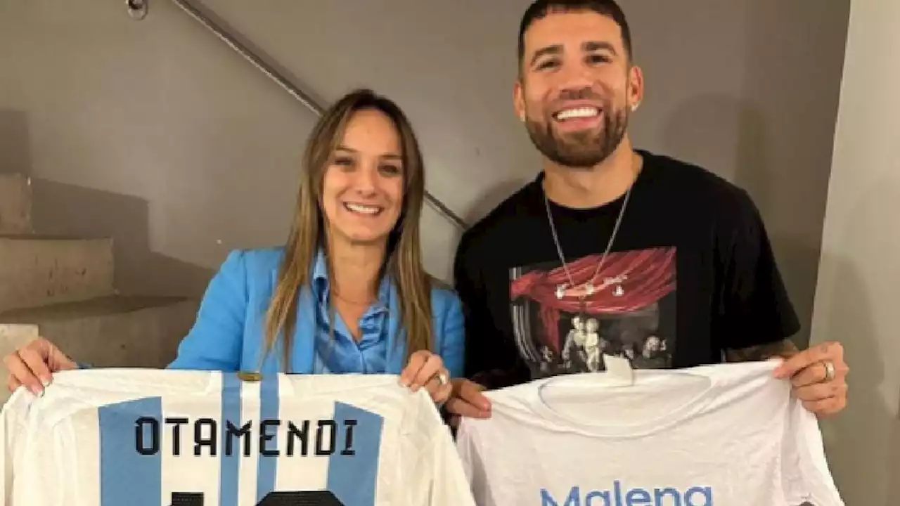 “Malena Intendenta”: el mensaje de Nicolás Otamendi en apoyo a la candidatura de Galmarini en Tigre