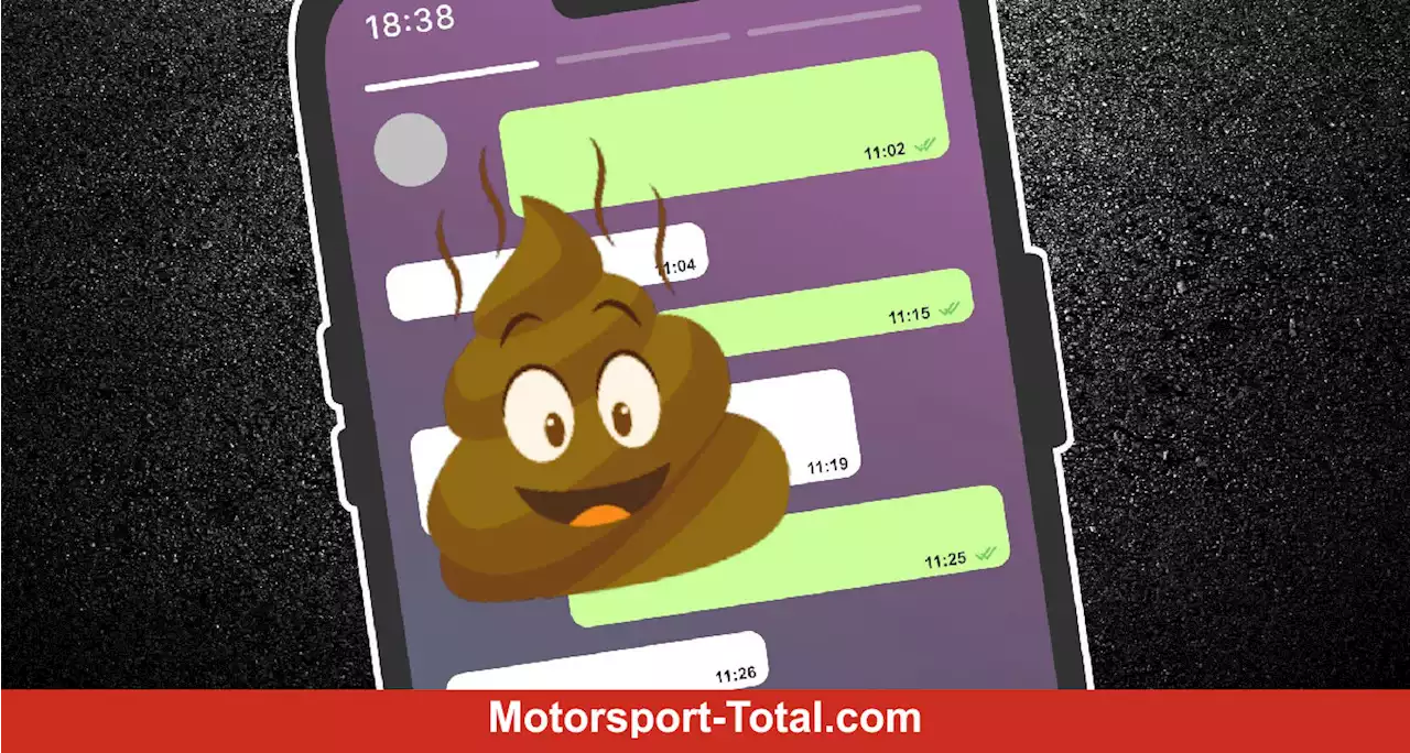 Kacke-Emoji bei WhatsApp gepostet: Kuriose Strafe in der Formula Regional