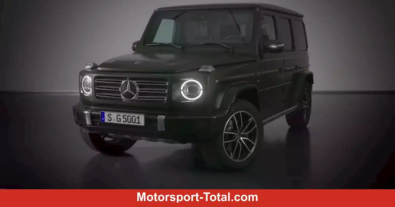 Mercedes-Benz G 500 V8 Final Edition markiert Achtzylinder-Aus