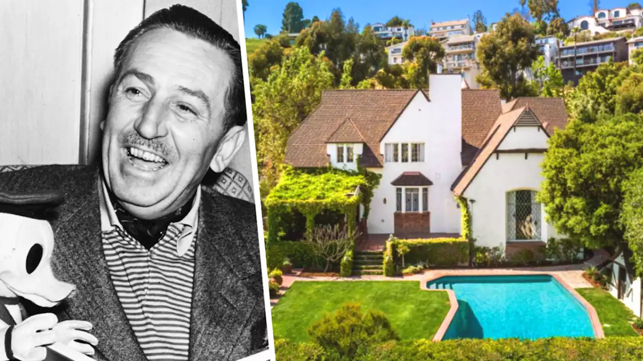 Step inside Walt Disney's $40,000-a-month fairytale home