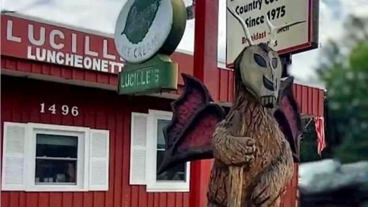 Warrant issued after Jersey Devil statue stolen from outside New Jersey restaurant