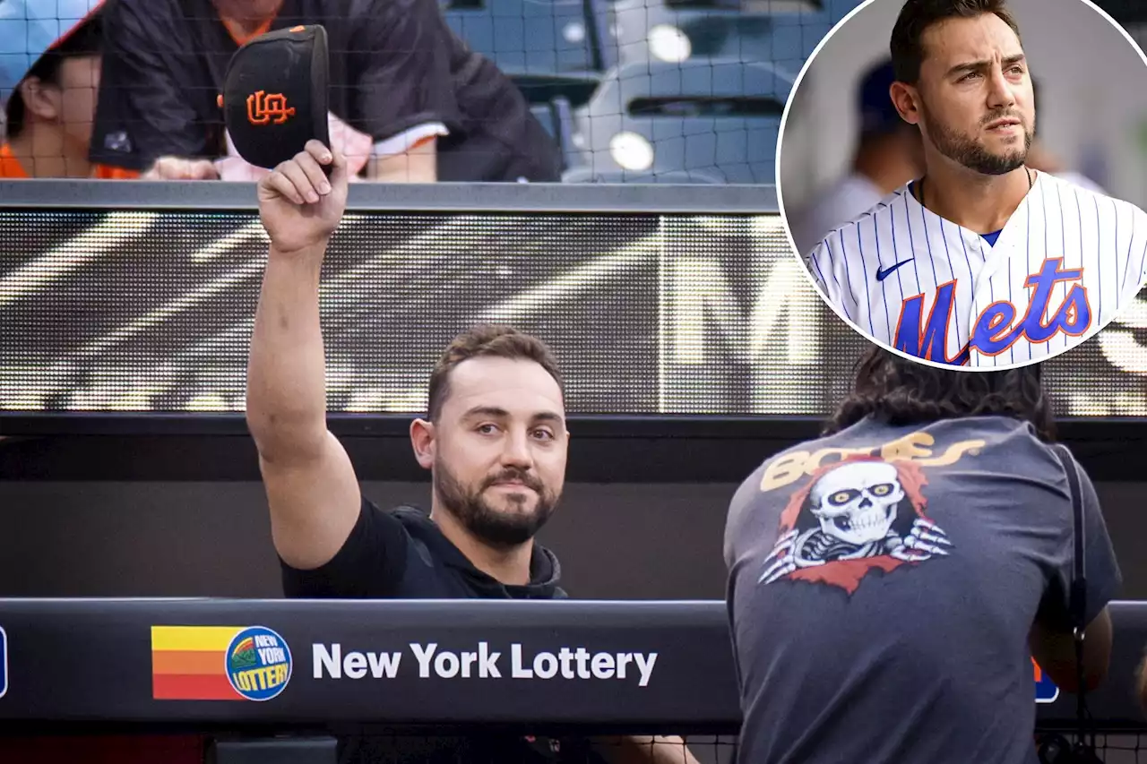 Michael Conforto makes emotional return back to Citi Field with Giants