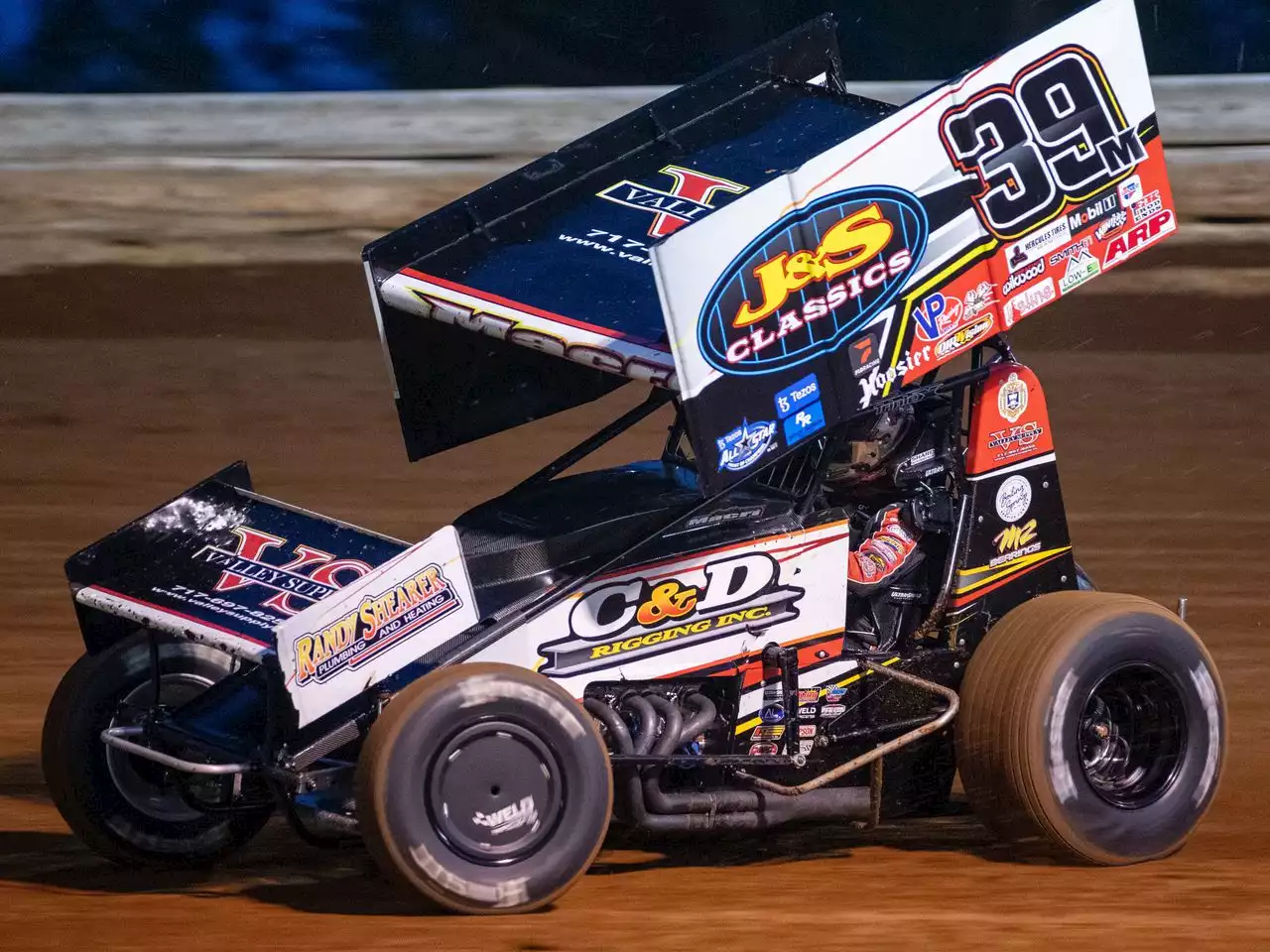 Brent Marks holds off Anthony Macri in PA SpeedWeek thriller at Williams Grove