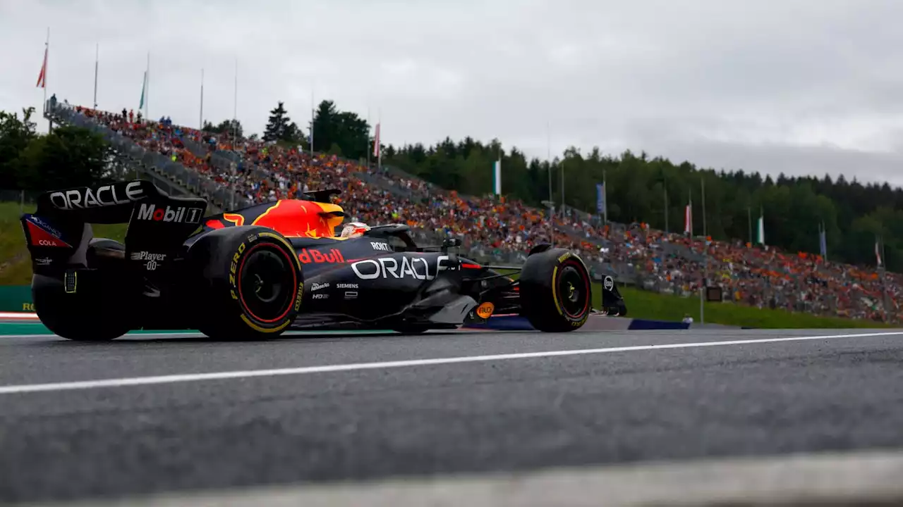 Max Verstappen takes dominant sprint shootout pole at Austrian Grand Prix