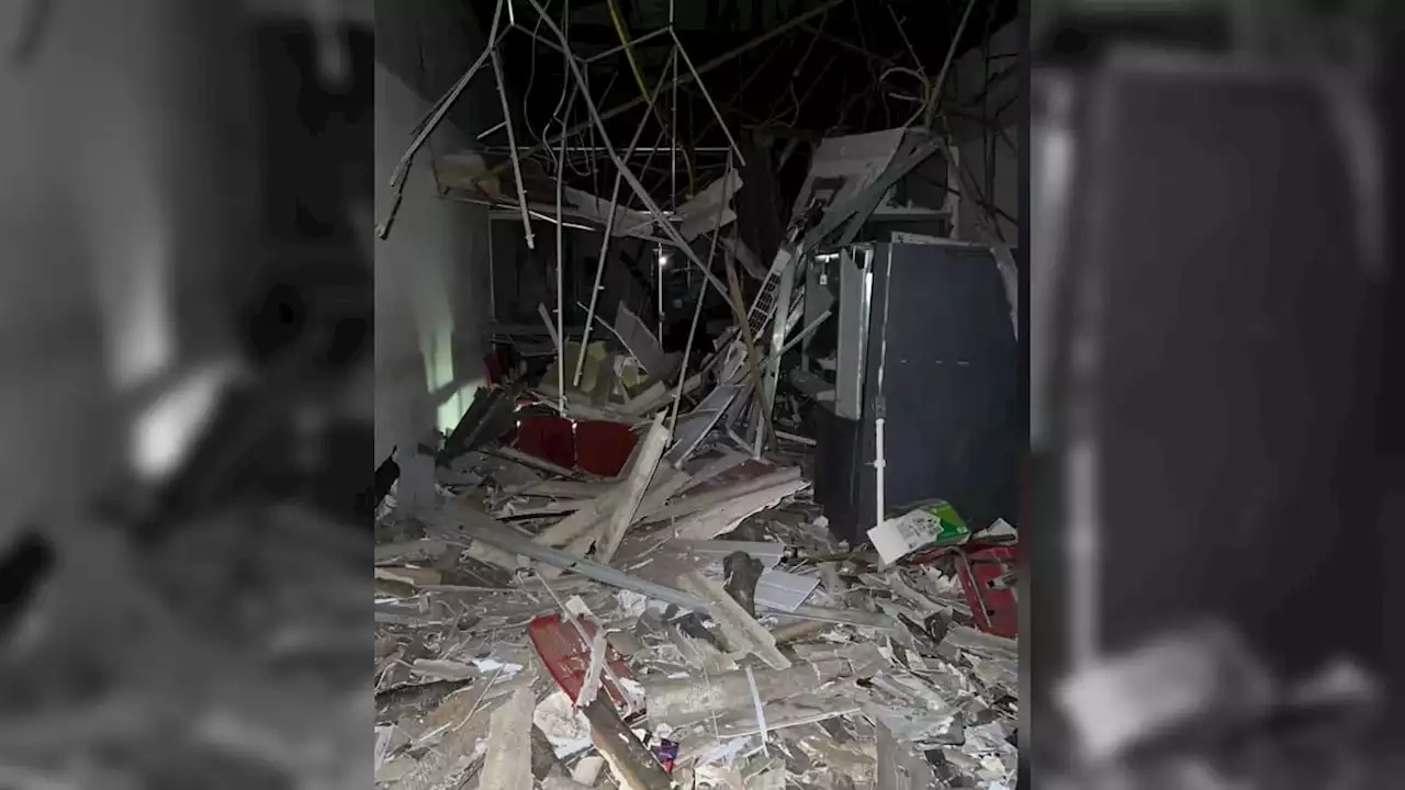 Quadrilha explode duas agências bancárias e troca tiros com PM em Santa Branca