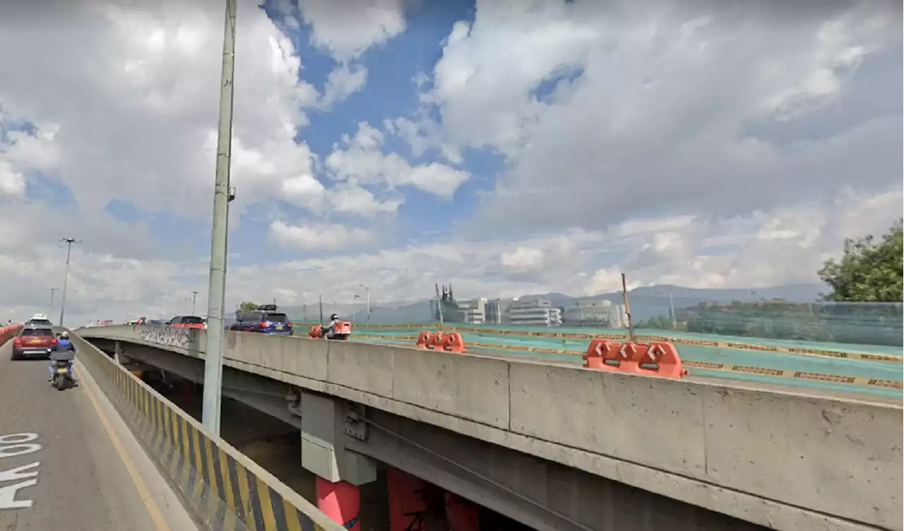 Anuncian cierre total de importante puente vehicular en la Avenida 68, en Bogotá; vea dónde - Pulzo