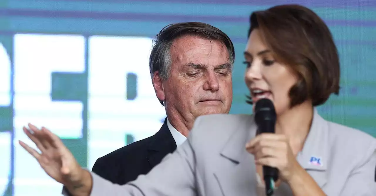 All eyes in Brazil on Michelle Bolsonaro as her husband's career implodes