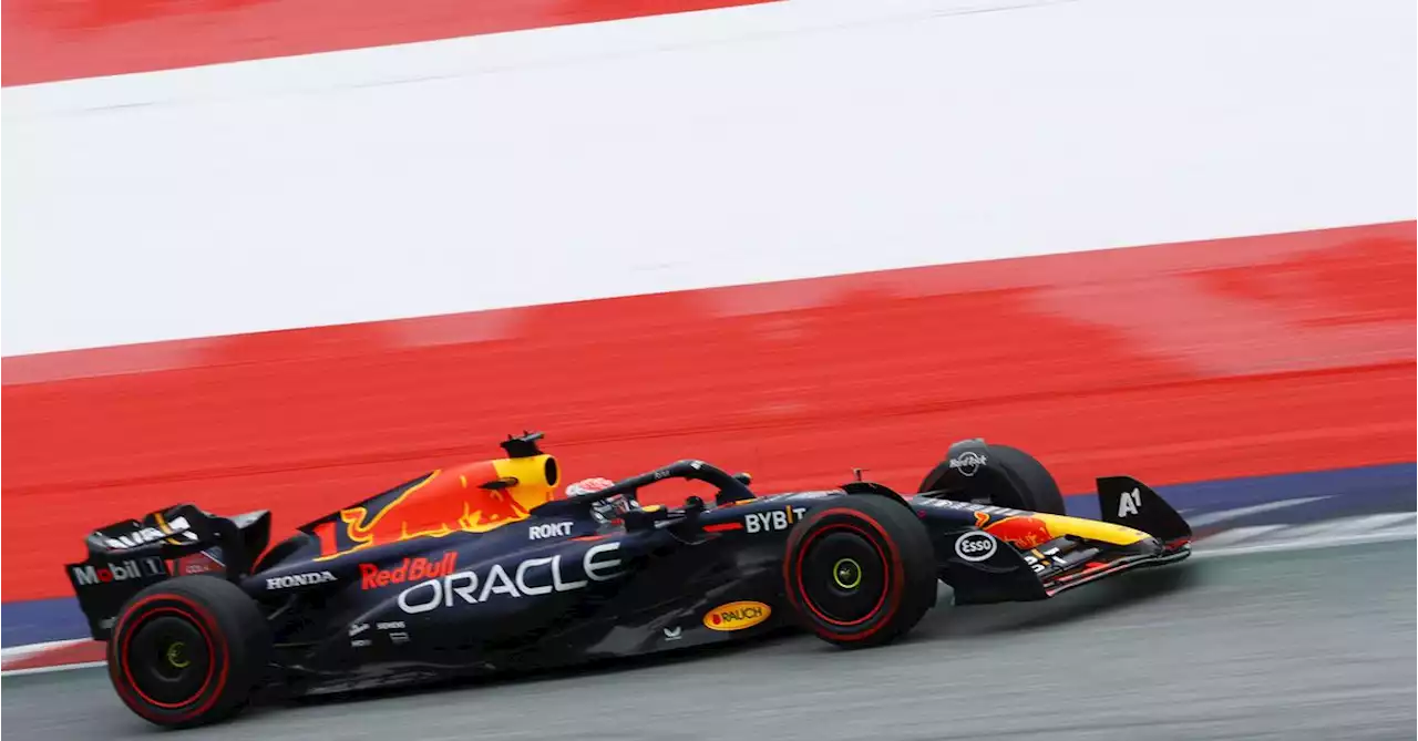 Verstappen leads Red Bull one-two on Sprint grid