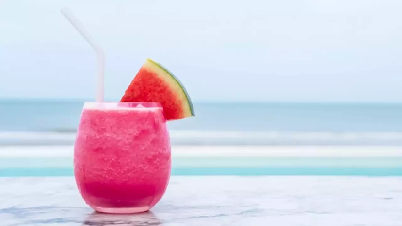 How to Make a Watermelon Piña Colada, the Absolute Best Tropical Cocktail for Summer