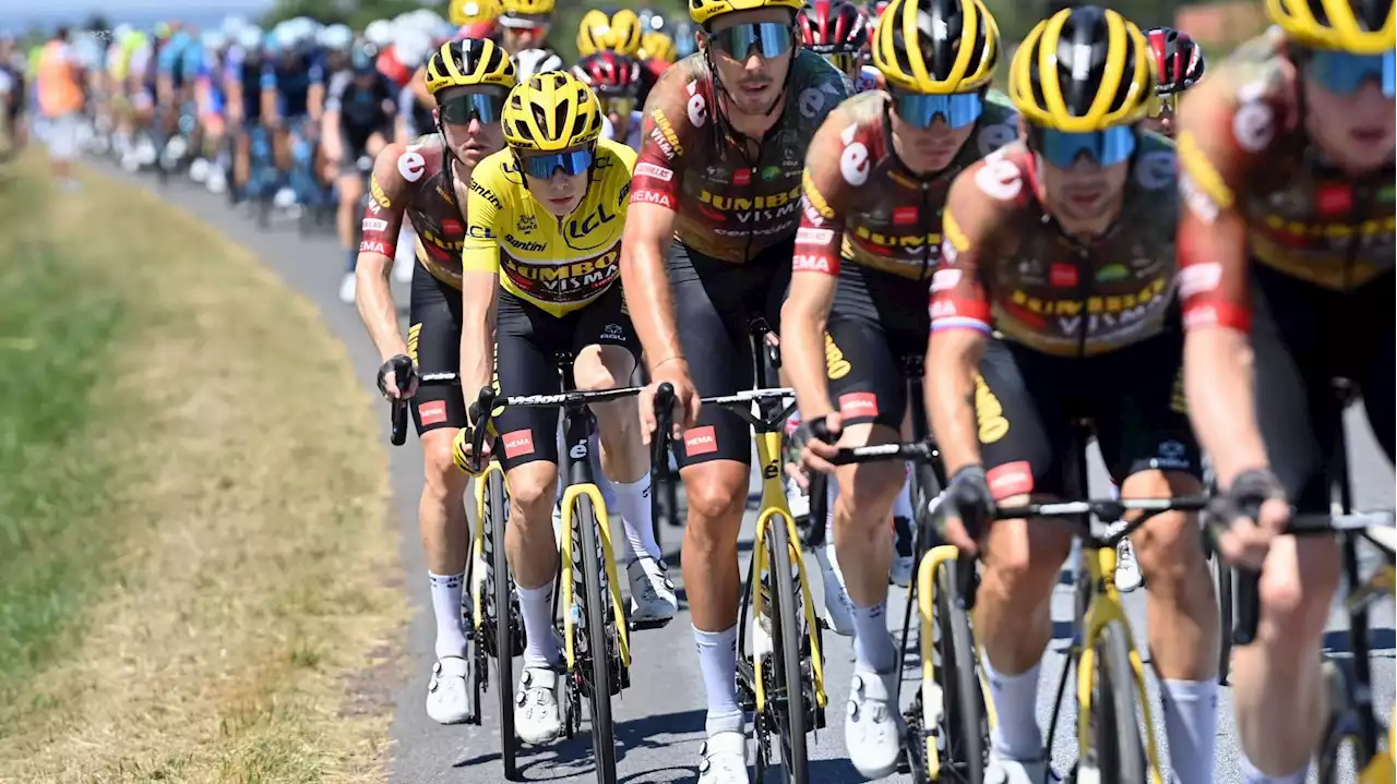 Direct vidéo, Tour de France : cinq hommes à l'avant pour une première étape difficile