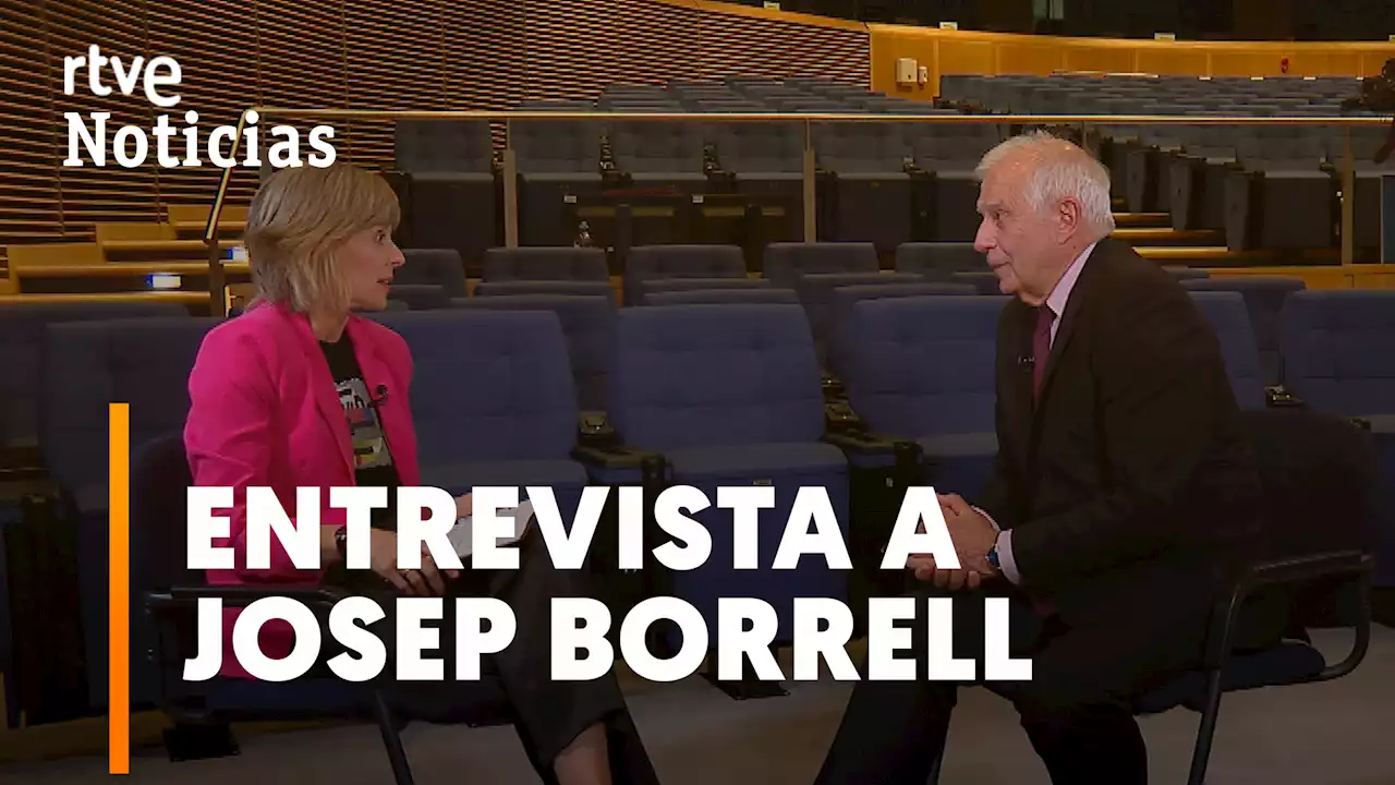 Entrevista en TVE a Josep Borrell