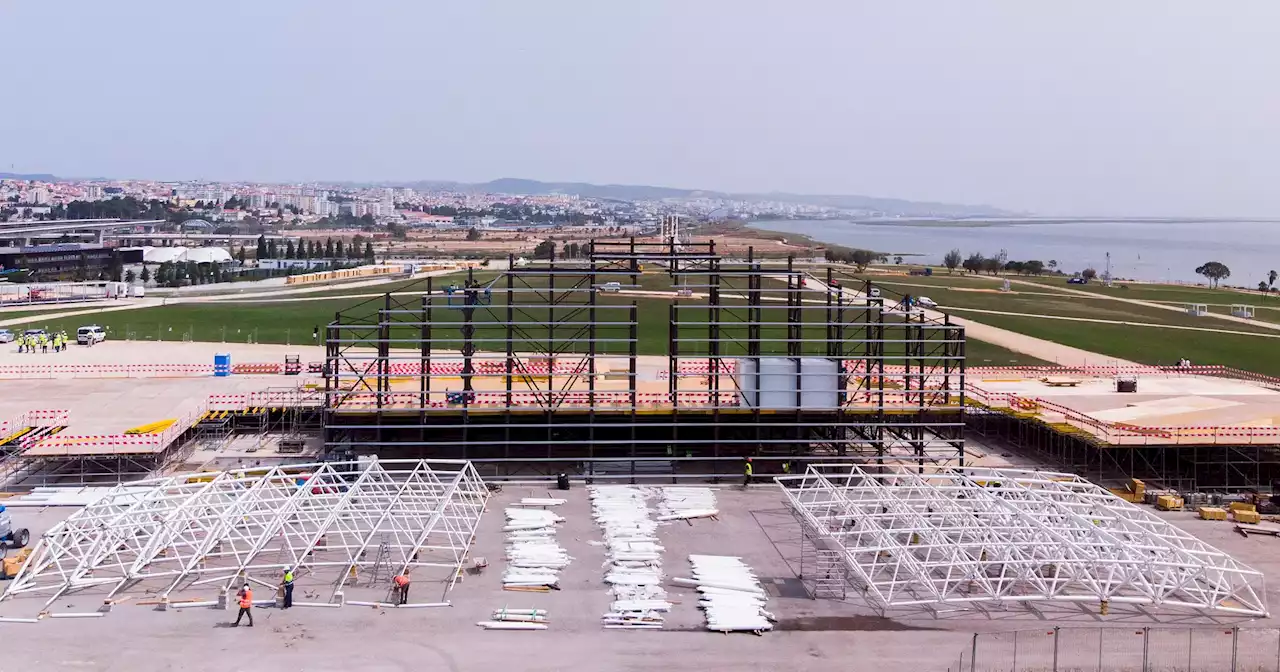 JMJ: a um mês do evento, obras no Parque Tejo estão a correr a 'bom ritmo'