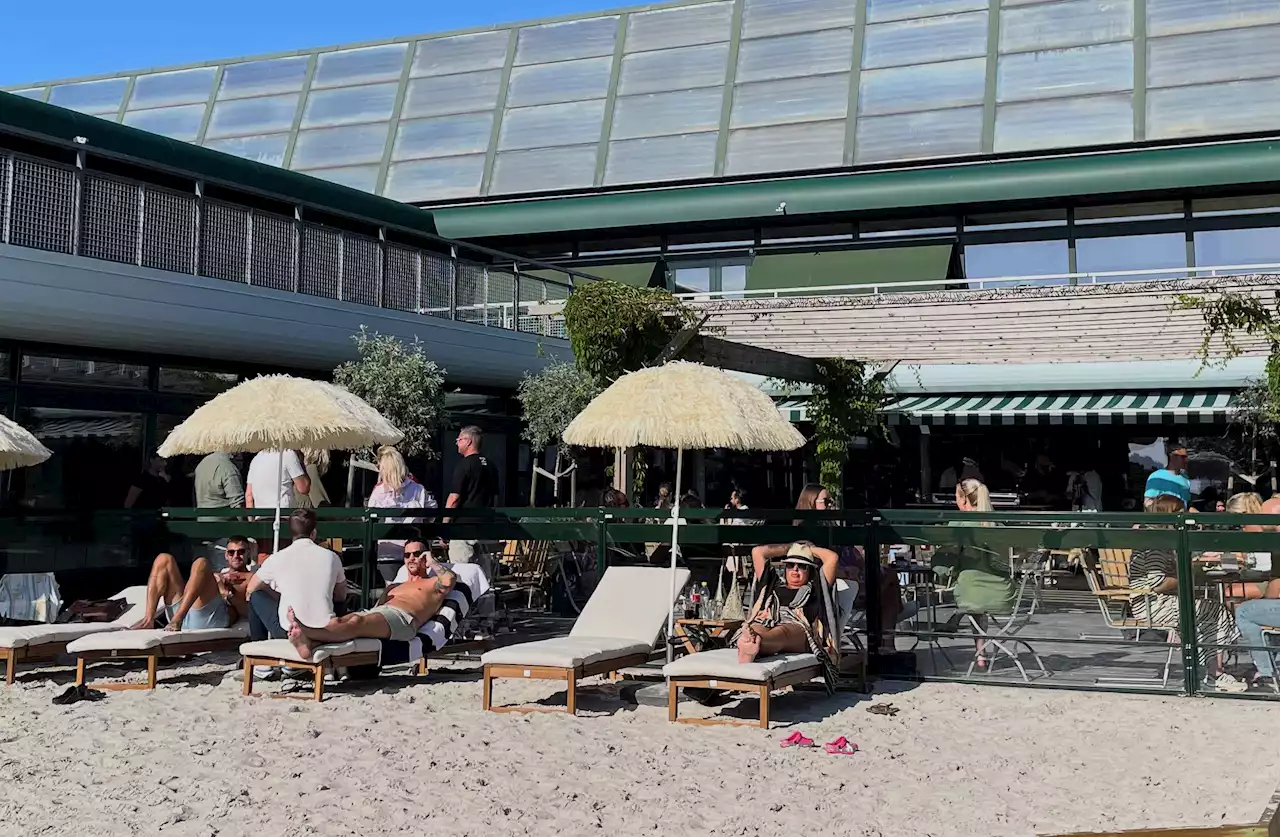 Kockum fritid har öppnat strandklubb vid kanalen