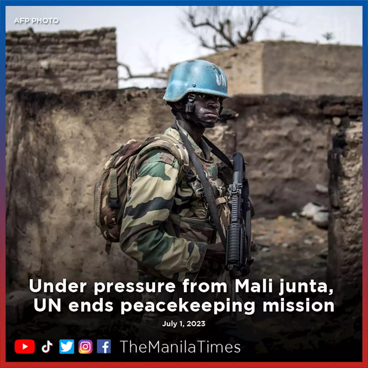 Under pressure from Mali junta, UN ends peacekeeping mission