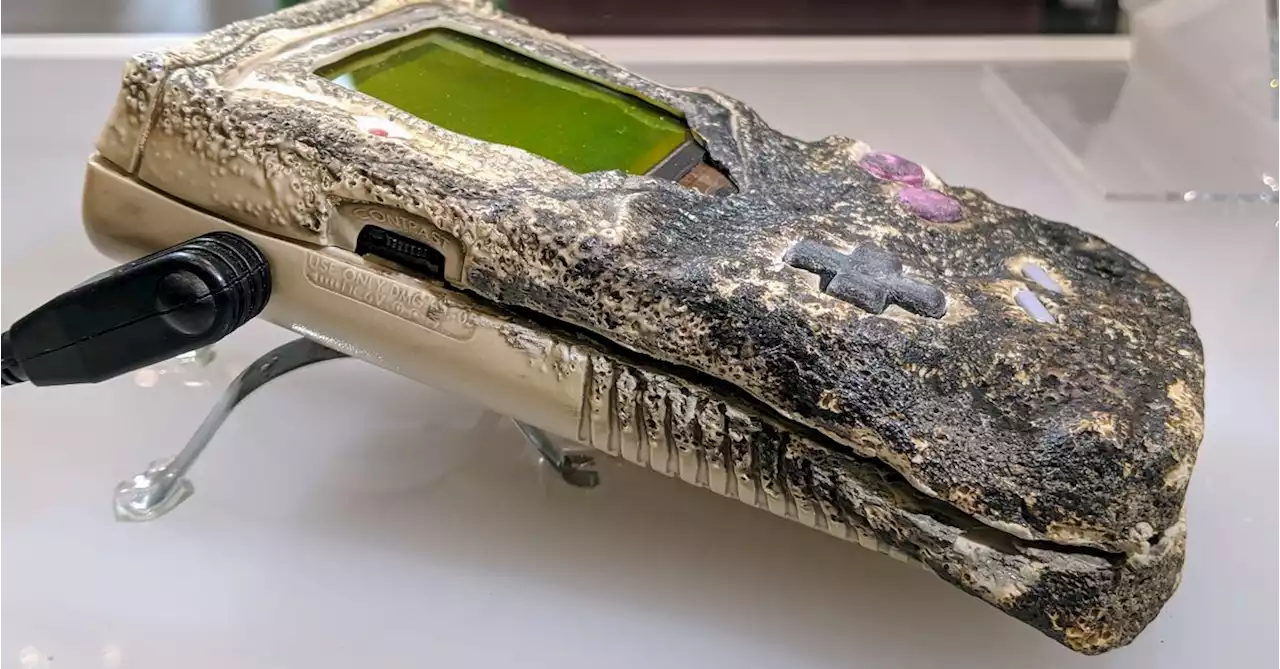 The Game Boy that survived the Gulf War has been removed from Nintendo New York