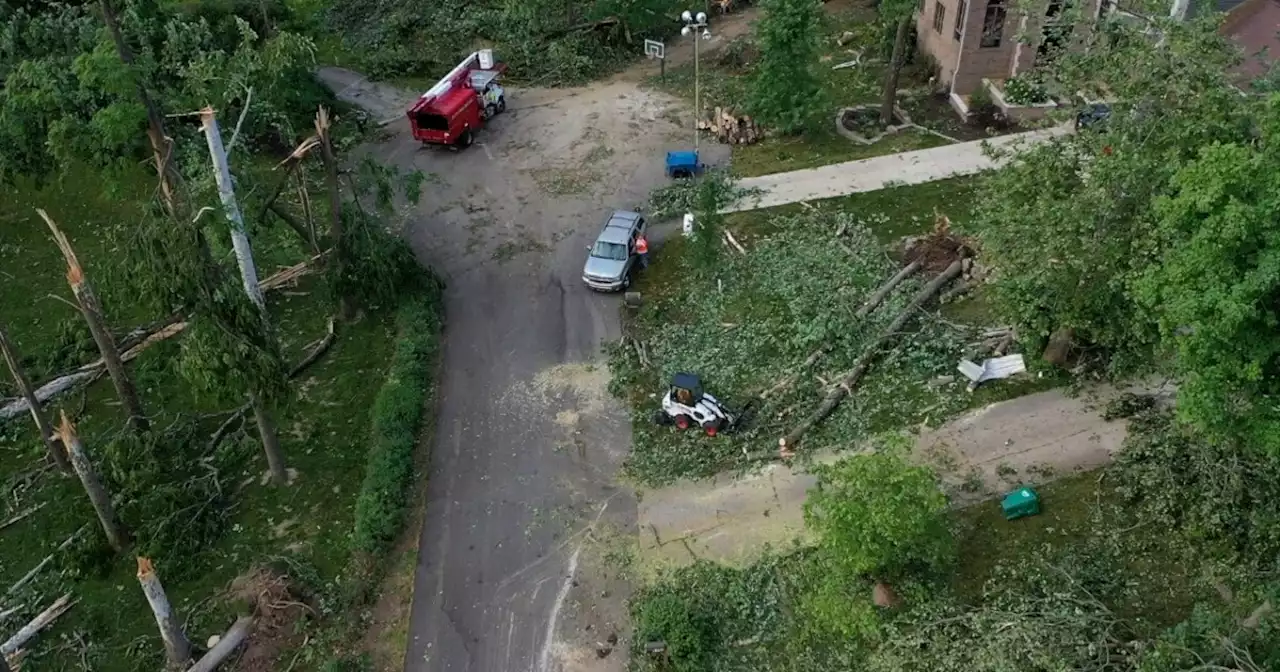 Johnson County residents continue cleanup after Sunday’s tornado