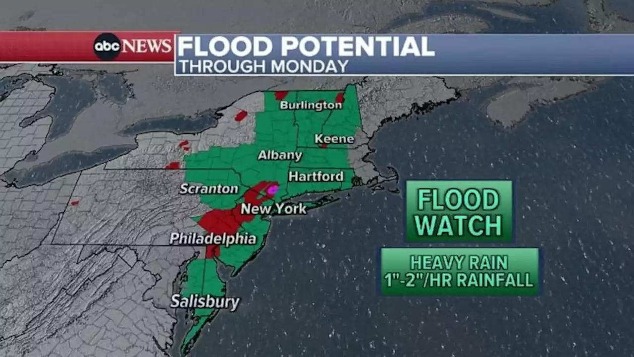 Heavy rain prompts flash flood emergency in parts of New York state