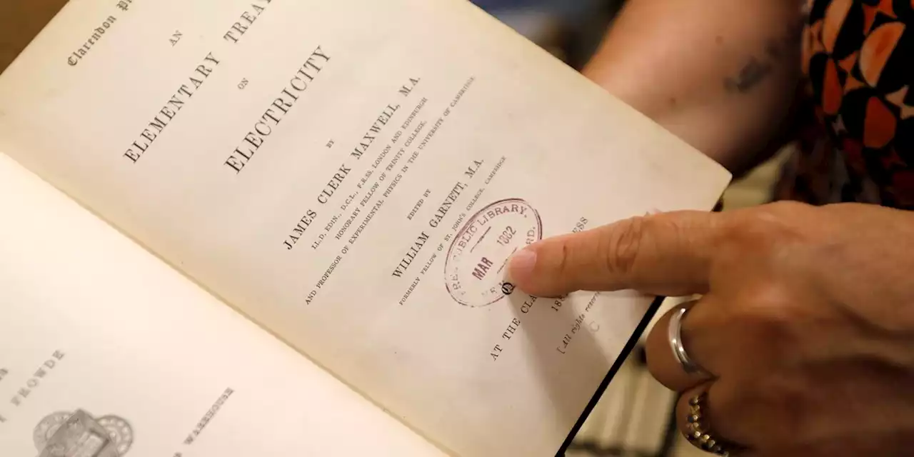 Extremely overdue book returned to library 119 years later