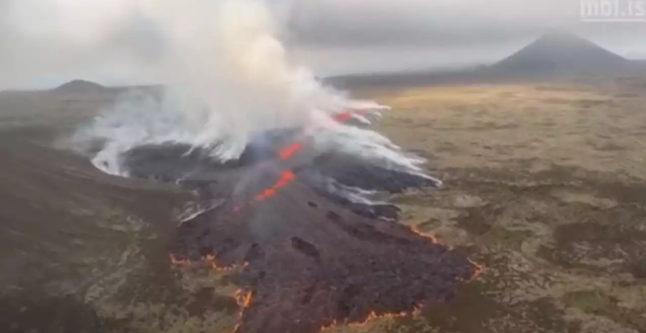 Island: Vulkan nahe Hauptstadt Reykjavik ausgebrochen