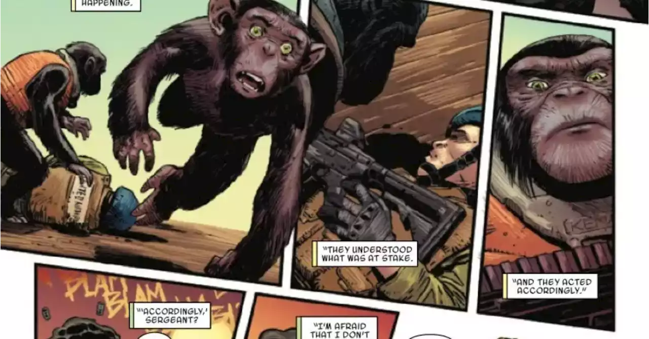 Planet of the Apes #4 Preview: Apes on a Road Trip