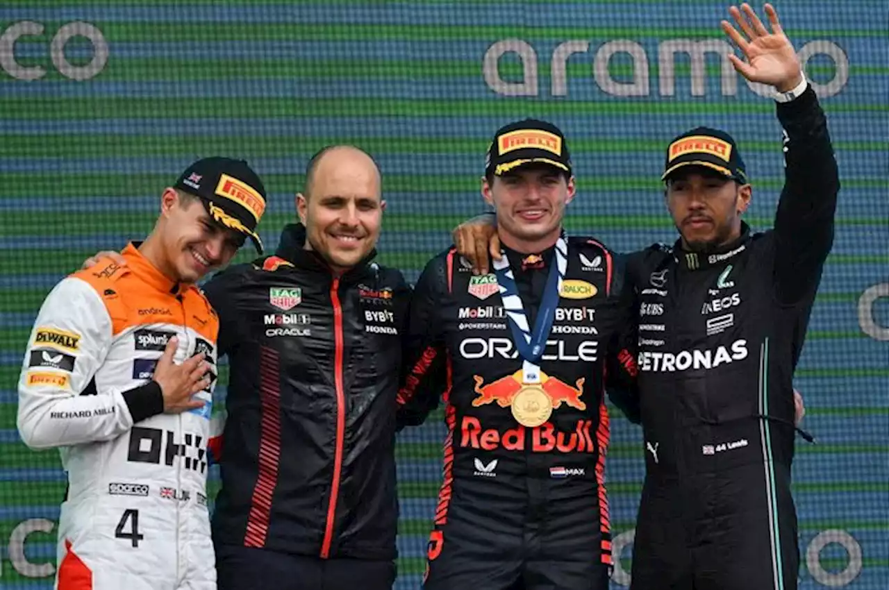 Klasemen F1 2023 - Tabungan Verstappen Nyaris 100 Poin, Norris Semringah walau McLaren Agak Ngawur - Bolasport.com