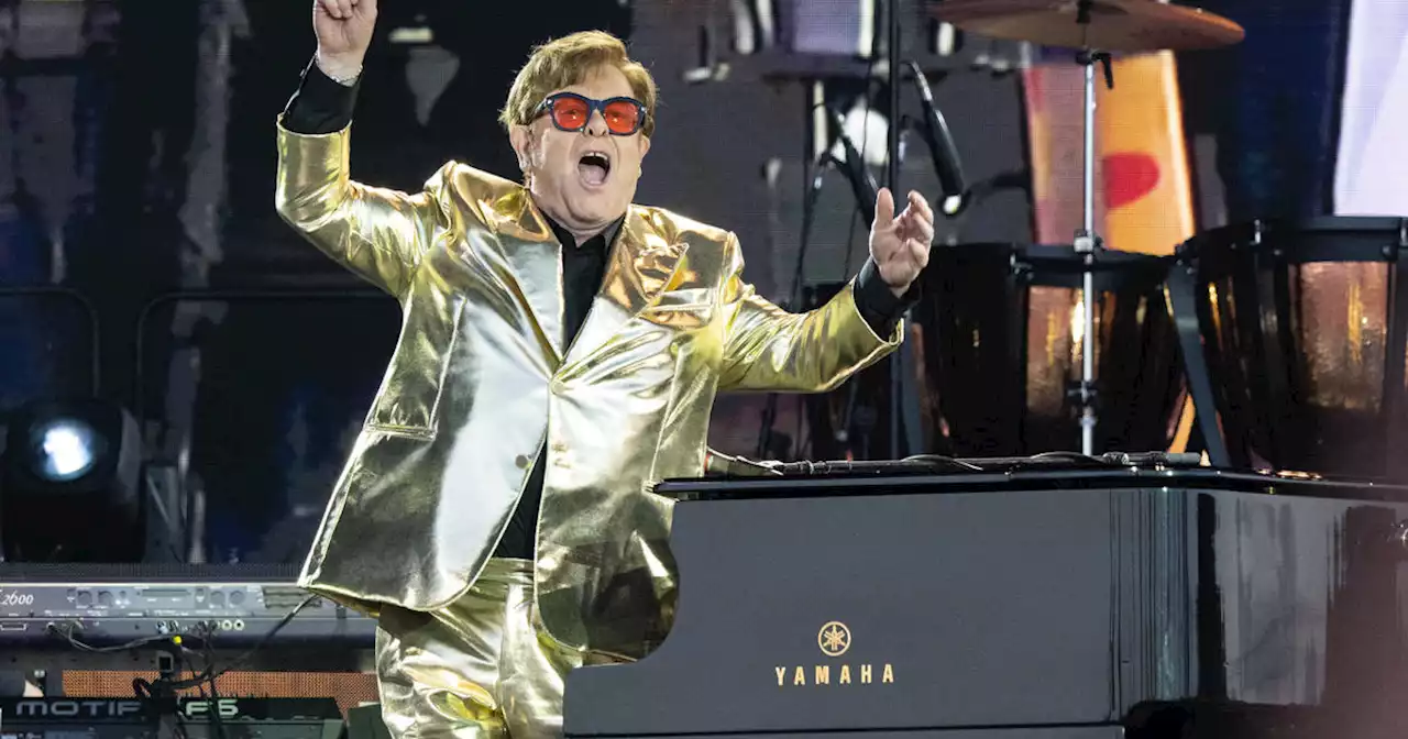 Elton John bids farewell in last show of final tour