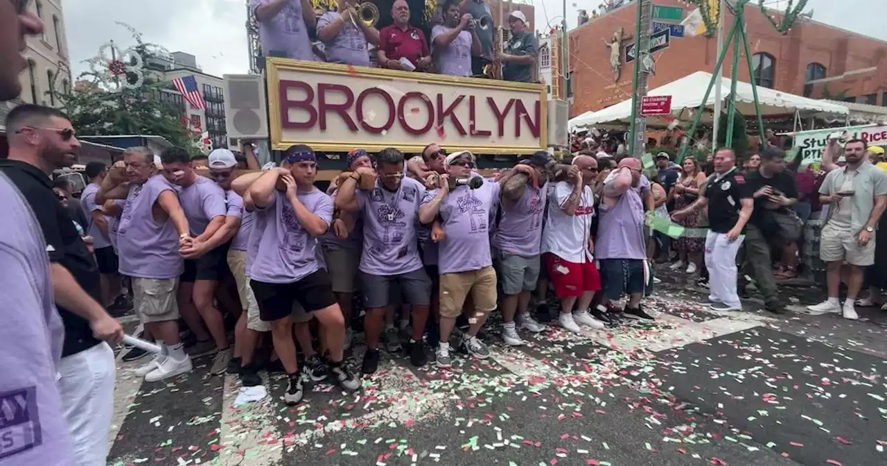 Dancing of the Giglio and Boat Parade returns to Williamsburg