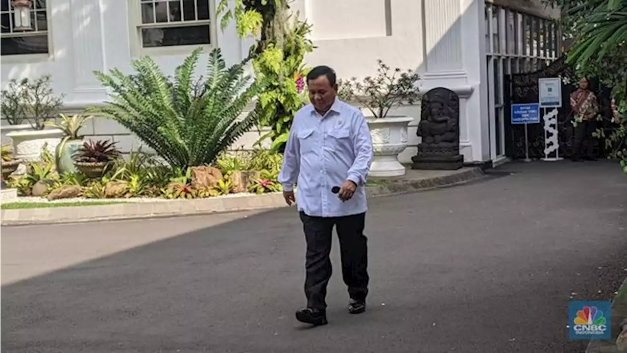 Prabowo Ungkap Isi Pembicaraan 1 Jam Bersama Jokowi di Istana