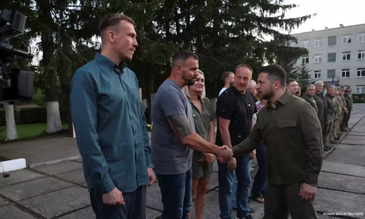 Azovstal leaders freed in prisoner swap promise to return to the battlefield in Ukraine