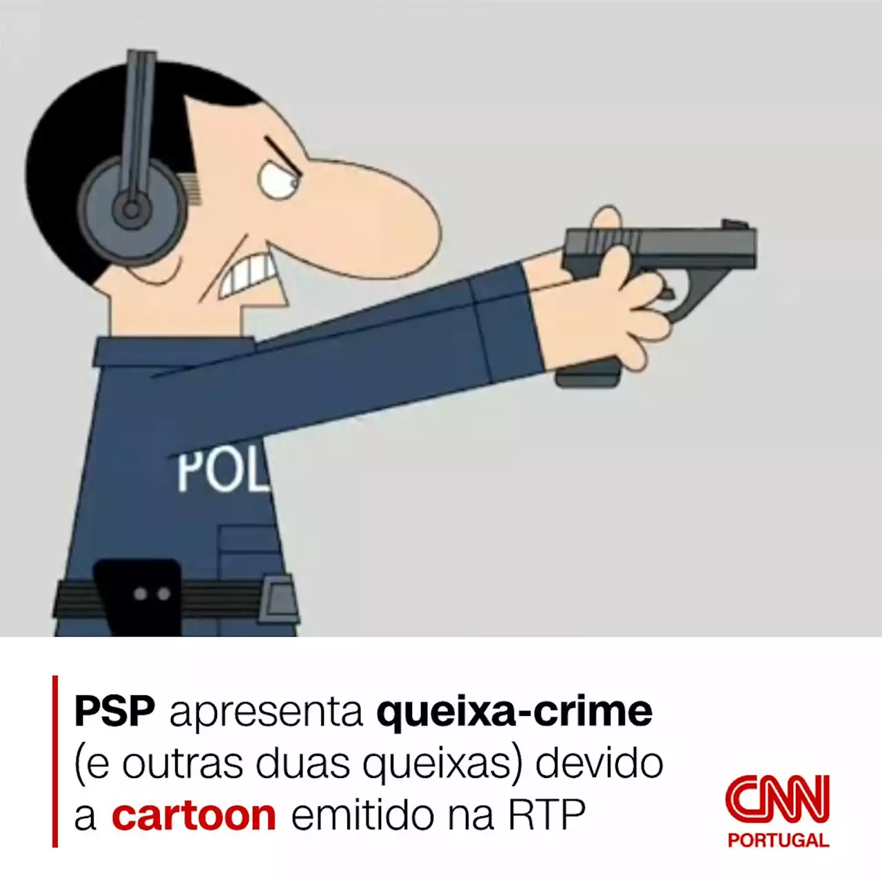 PSP revoltada: apresenta queixa-crime (e outras duas queixas) devido a cartoon emitido na RTP