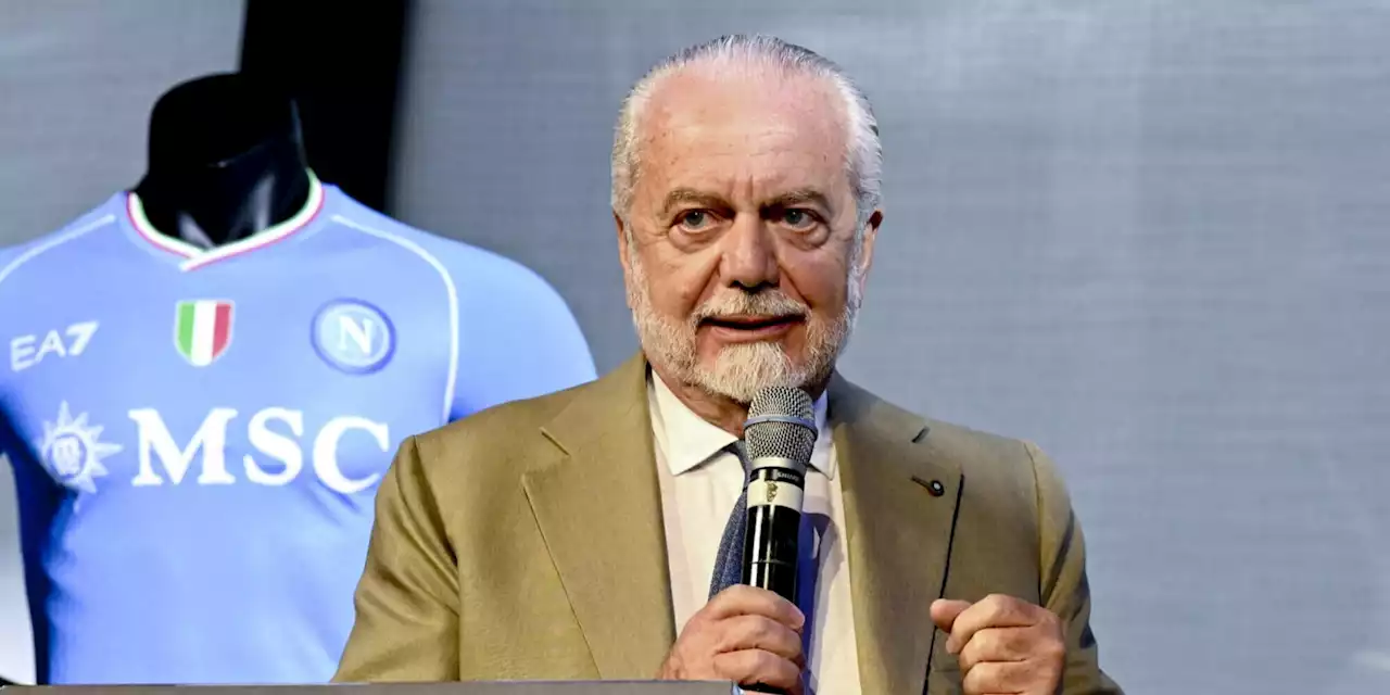 Napoli, De Laurentiis: 'Osimhen al Psg? Se sborsano 200 milioni...'