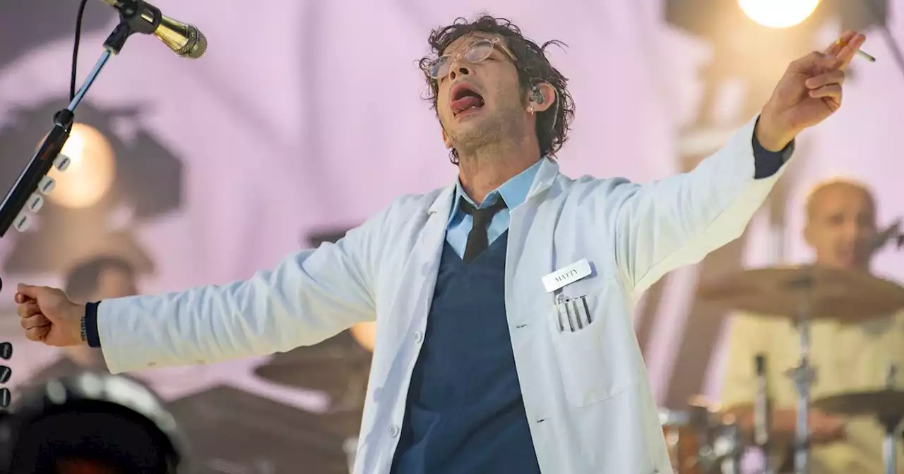 Matt Healy dedicates future shows to Lewis Capaldi as The 1975 close TRNSMT