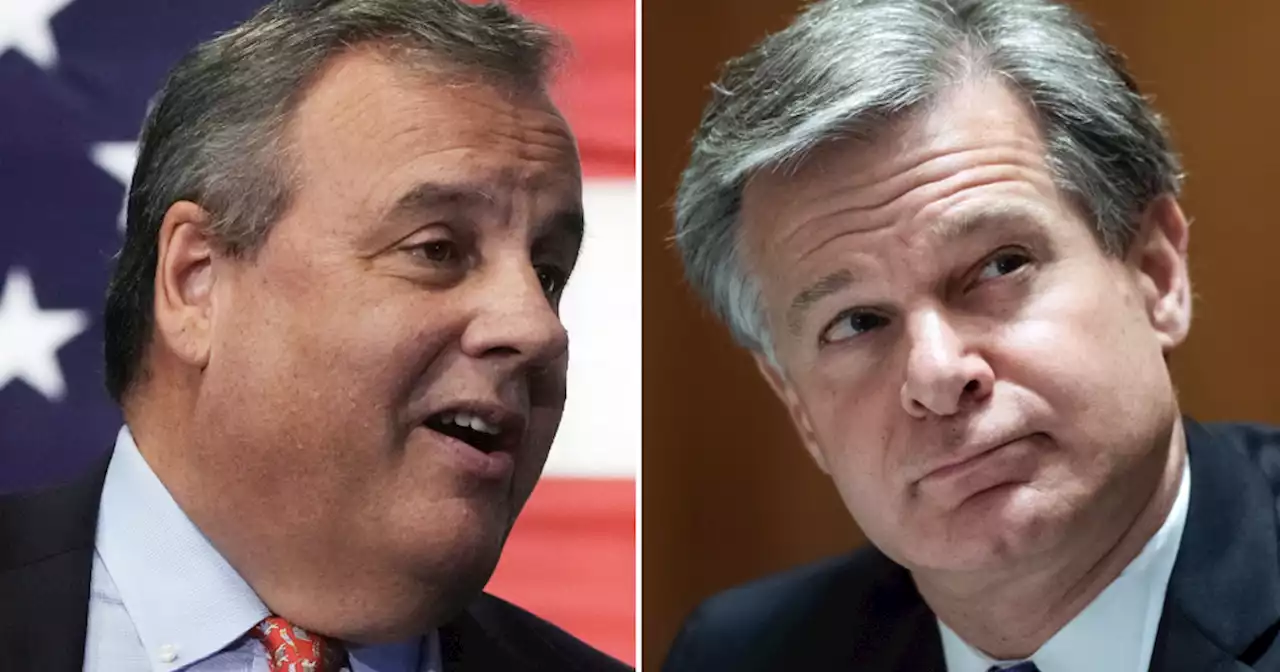 Chris Christie promises not to fire FBI Director Christopher Wray if elected