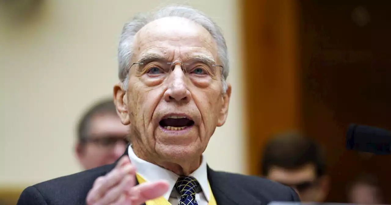 Chuck Grassley claims IRS investigators left out of briefing about Biden family's alleged criminal scheme