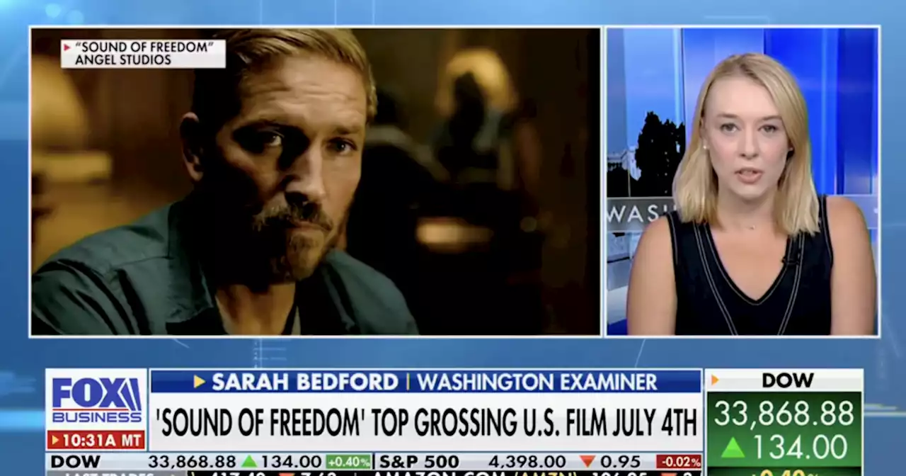 Sarah Bedford says Sound of Freedom could 'open up the door' for alternative films in Hollywood